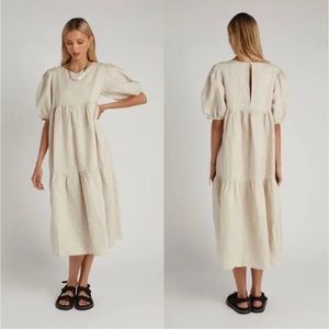 DISSH Cream Midi Dress